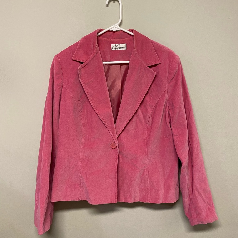 Dress Barn Suede Blazer